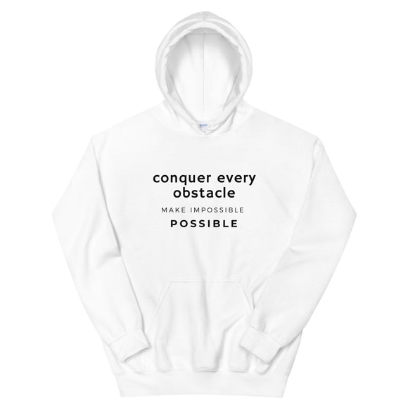 Conquer Every Obstacle Unisex Hoodie